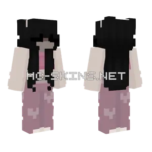Cas Pink Minecraft skin