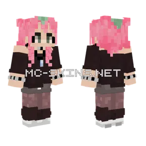 Casey Strawberry Girl Minecraft skin