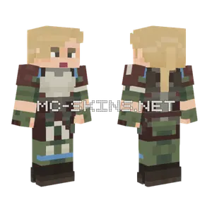 Cassie Cage MK11 Minecraft skin