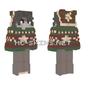 Casual Boy Christmas Sweater Minecraft skin