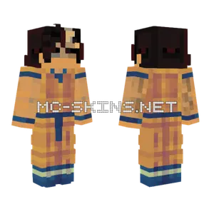 Casual Boy Goku Outfit Minecraft skin