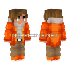 Casual Coat Fit Minecraft skin