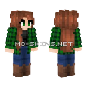 Casual Cowgirl Minecraft skin