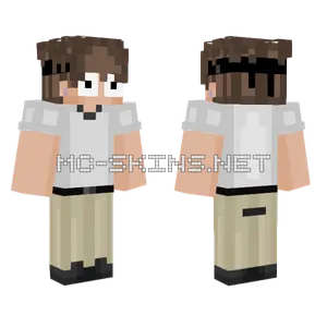 Casual Eyes Minecraft skin