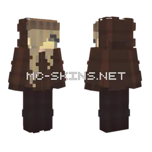 Casual Girl Hooded Sweater Beanie Minecraft skin