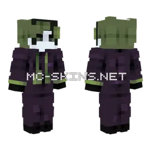 Casual Joker Boy Minecraft skin