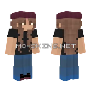Casual Skater Girl Minecraft skin