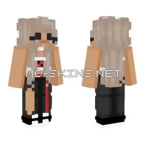 Casually Flaws Suit Minecraft skin