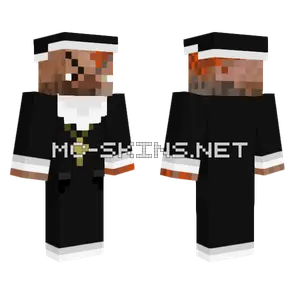 Catholic Nun Skin Minecraft skin