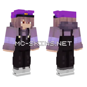 Catio Nights Witch Minecraft skin