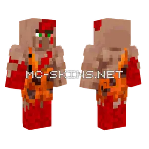 Caveman Corpse Minecraft skin