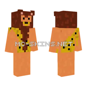 Caveman Grug Ooga Booga Minecraft skin