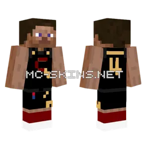 Cavs Statement Minecraft skin