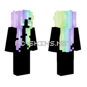 Central Blue Minecraft skin