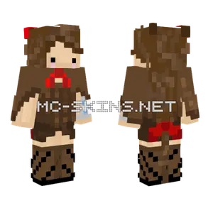 Cereza Bayonetta Origins Minecraft skin
