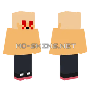 Chainsaw Man Minecraft skin
