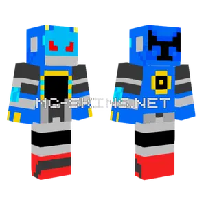 Chaos Sonic Prime Minecraft skin