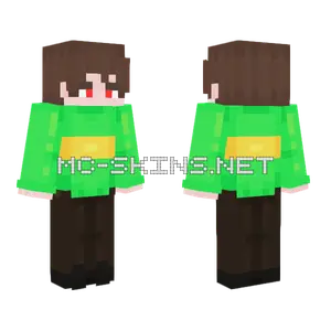 Chara Minecraft skin