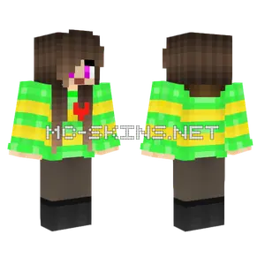 Chara Minecraft skin
