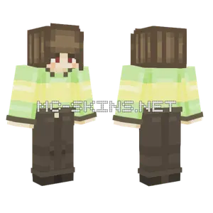 Chara Skin Minecraft skin