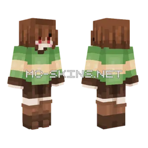 Chara Skin Minecraft skin