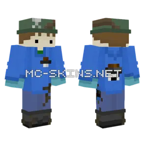 Charlie With Overtime Merch Minecraft skin