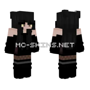 Charliereboot Black Cloak Minecraft skin