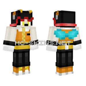 Charmy Bee Skin Minecraft skin