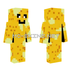 Cheese Character Minecraft skin