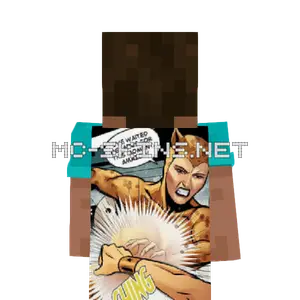 Cheetah cape, outside and lining