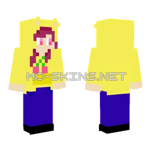 Cheko2 Yellow Outfit Minecraft skin