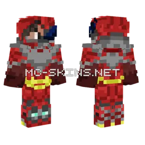 Chemigueli Redraptor Minecraft skin