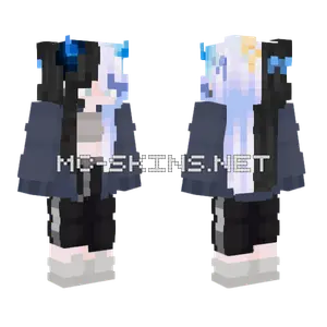 Cheonglyang School Uniform Minecraft skin