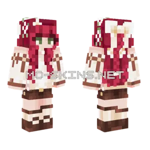 Cherry Character Minecraft skin