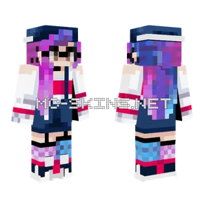 Cherry Galaxy Skin Minecraft skin