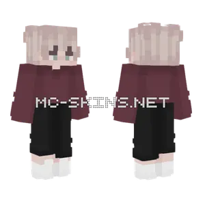 Cherry Male Minecraft skin