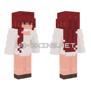 Cherry Pie Girl Minecraft skin