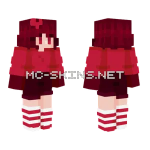 Cherry Raffle Base Minecraft skin