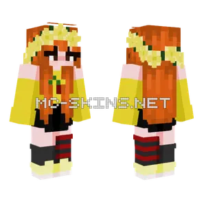 Cherryrar Girl Minecraft skin