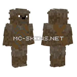 Chewbacca Minecraft skin