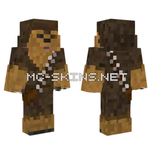 Chewbacca Detailed Skin Minecraft skin