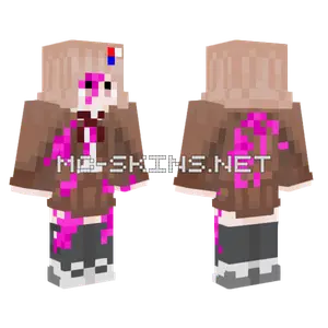Chiaki Nanami Execution Minecraft skin