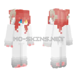 Chibi Base Hair Up Minecraft skin