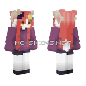 Chibi Friensmp Lore Minecraft skin