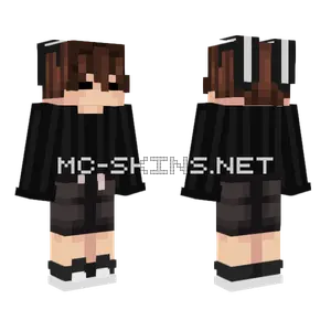 Chibi Simple Matching Minecraft skin