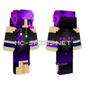 Chica Enderman 3 Resuvido Minecraft skin