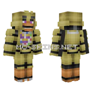 Chica The Chicken Minecraft skin