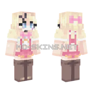 Chica The Human Minecraft skin