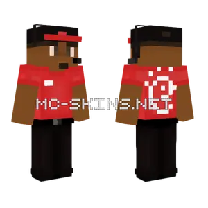 Chick Fil A Quamax Minecraft skin