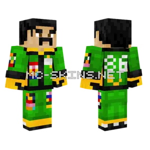 Chick Hicks Green Train Minecraft skin